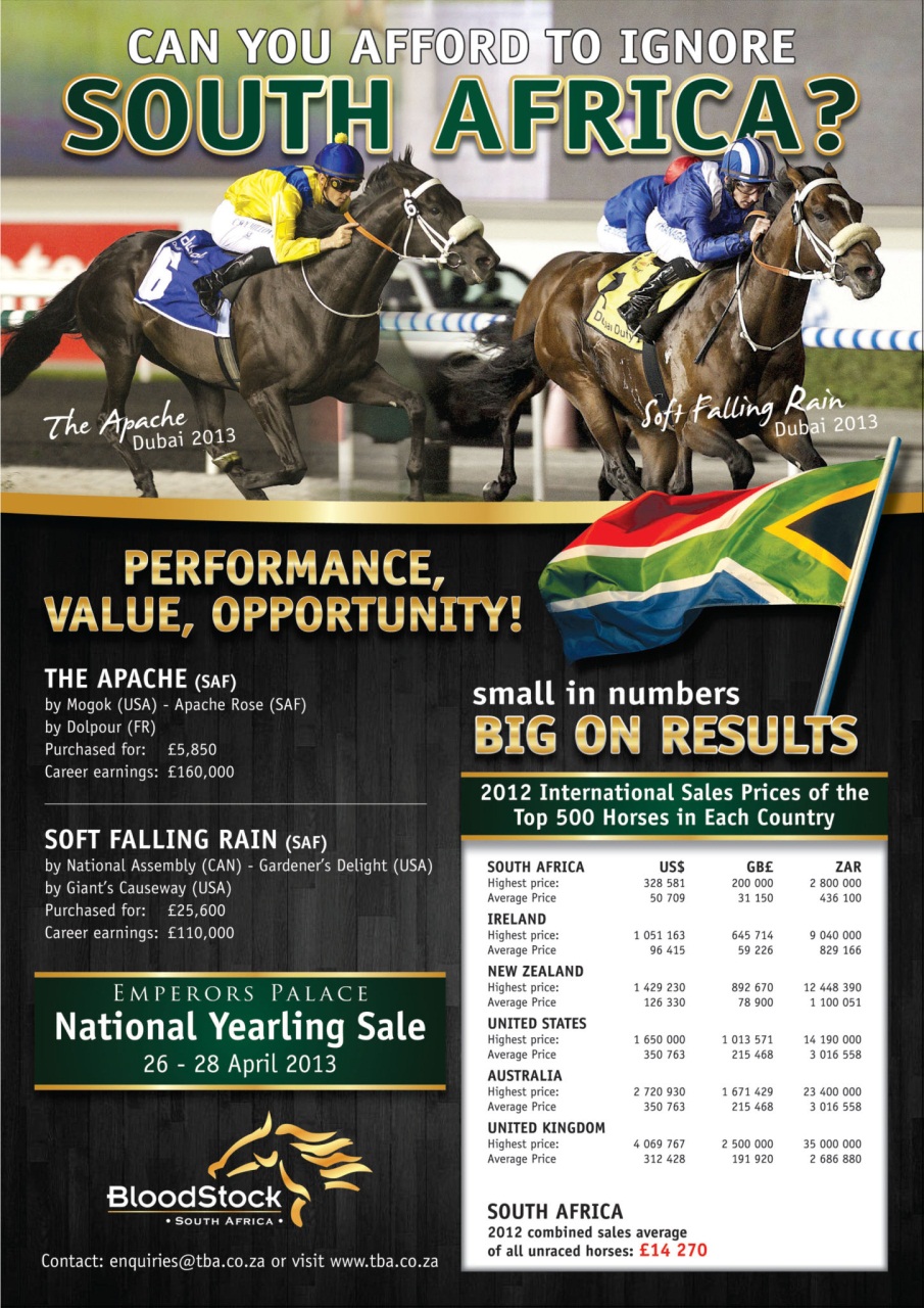 European Trainer Magazine - horse racing Preview Pages