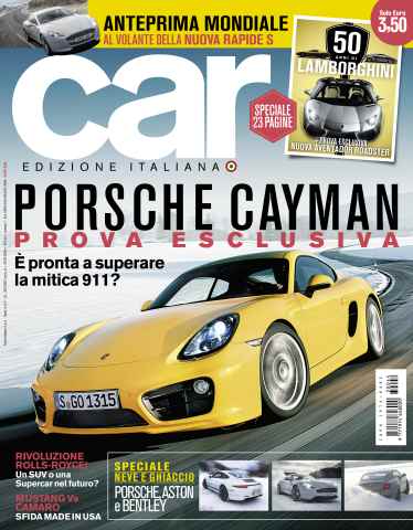 CAR magazine Italia issue QUARANTAQUATTRO
