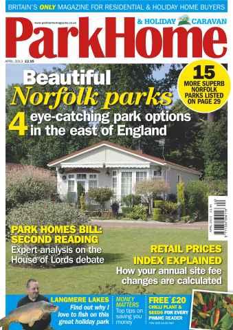 Park Home & Holiday Living issue Park Homes April 2013