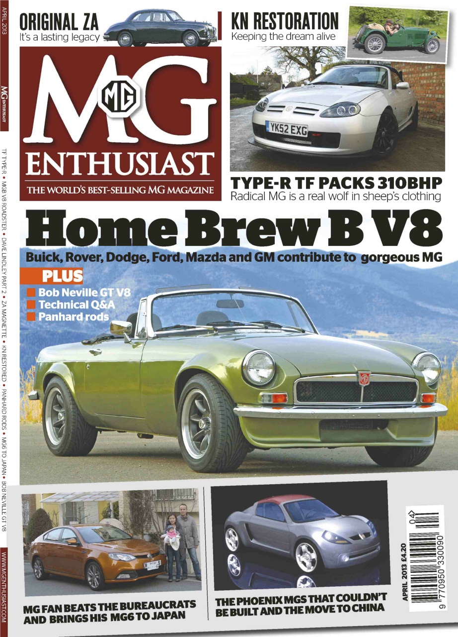 MG Enthusiast Preview Pages