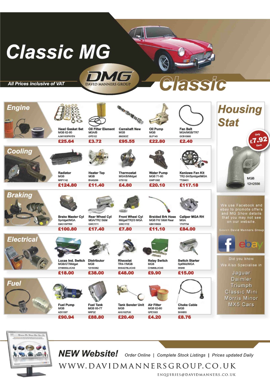 MG Enthusiast Preview Pages