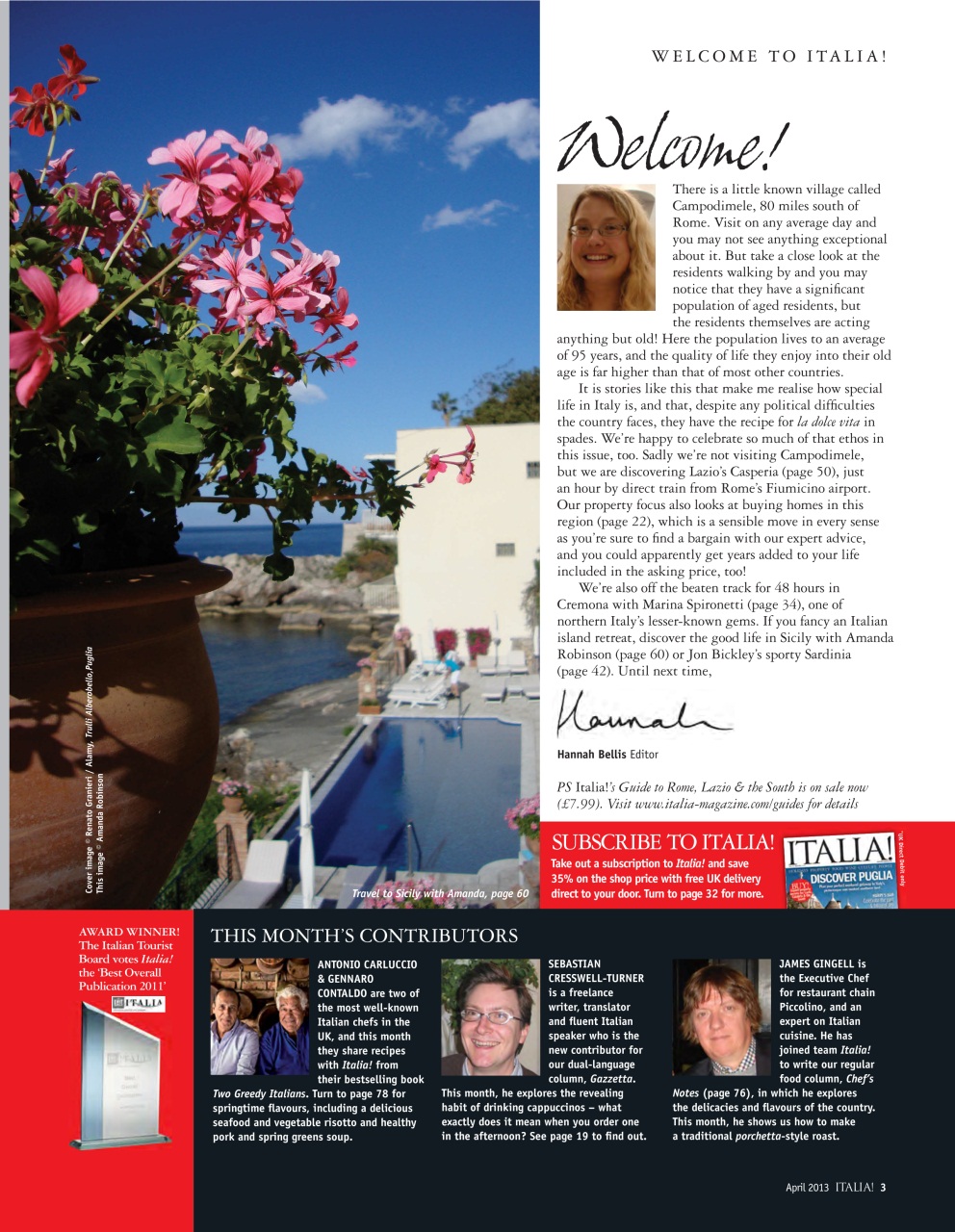 Italia! Preview Pages