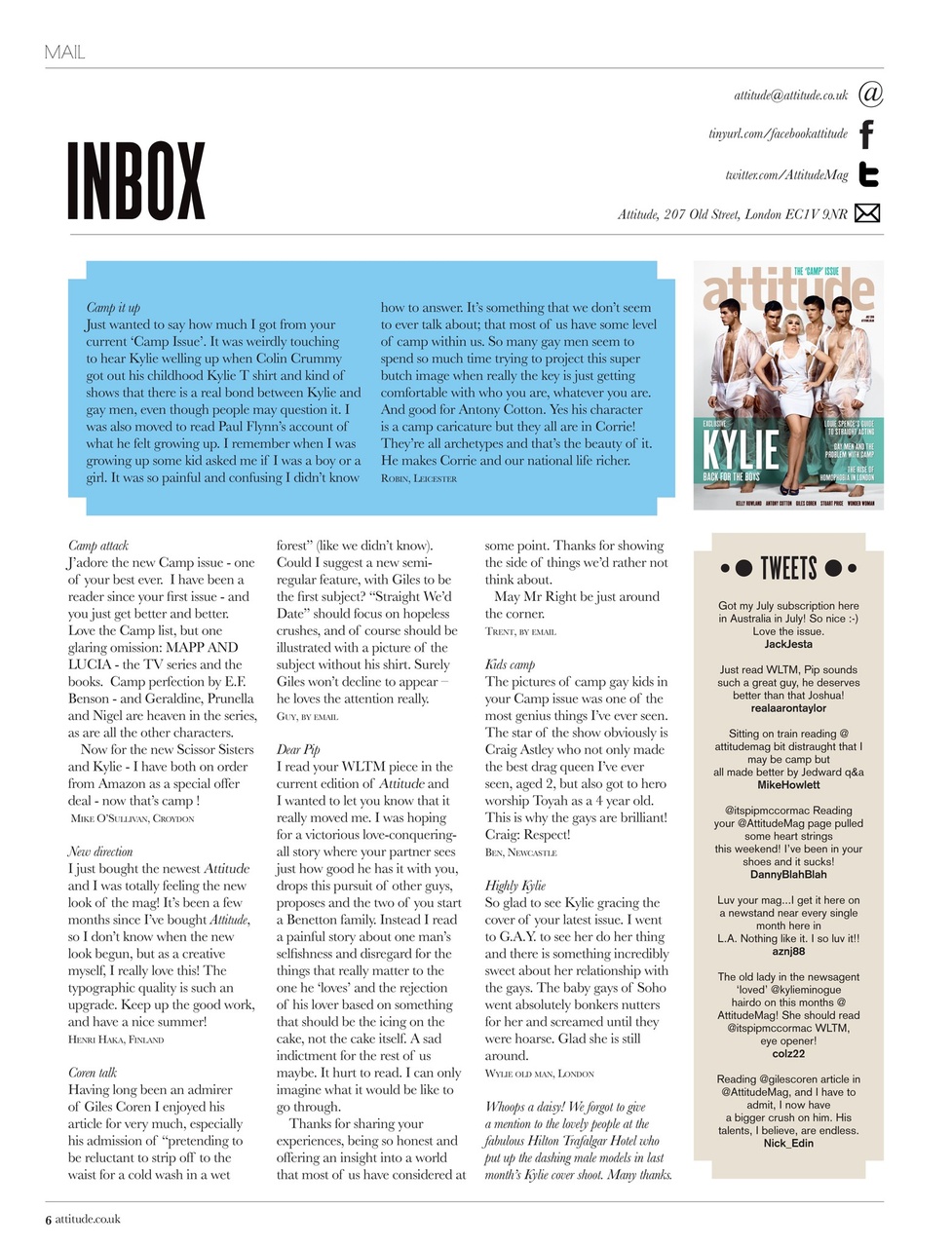 Attitude Preview Pages