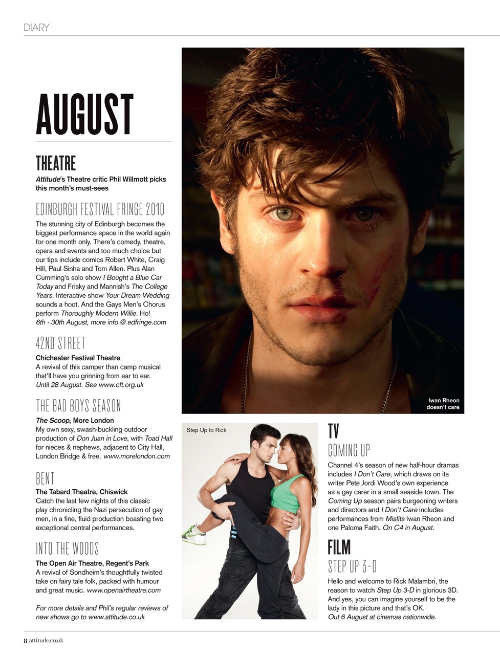 Attitude Preview Pages