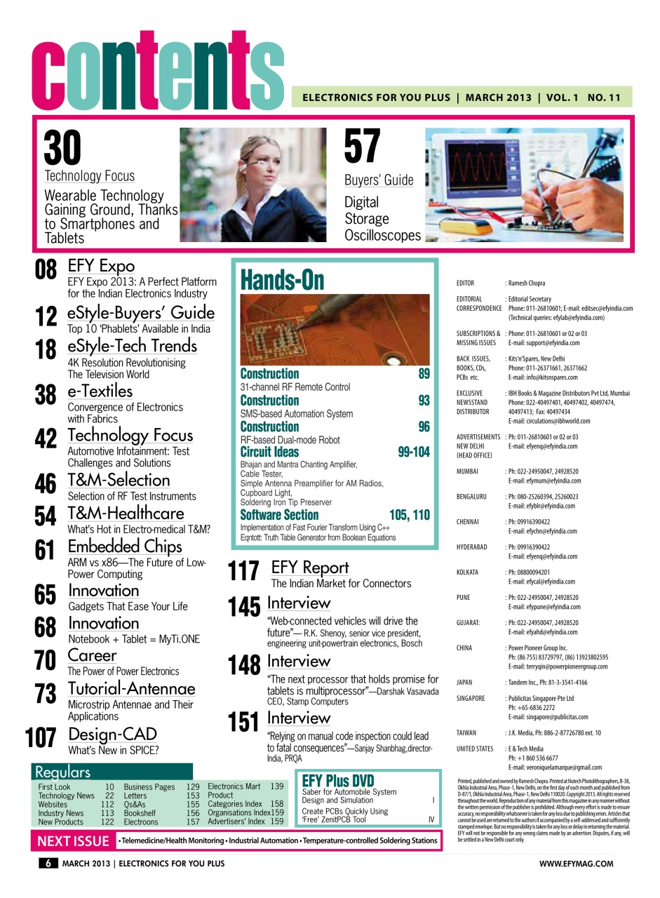 Electronics For You Preview Pages