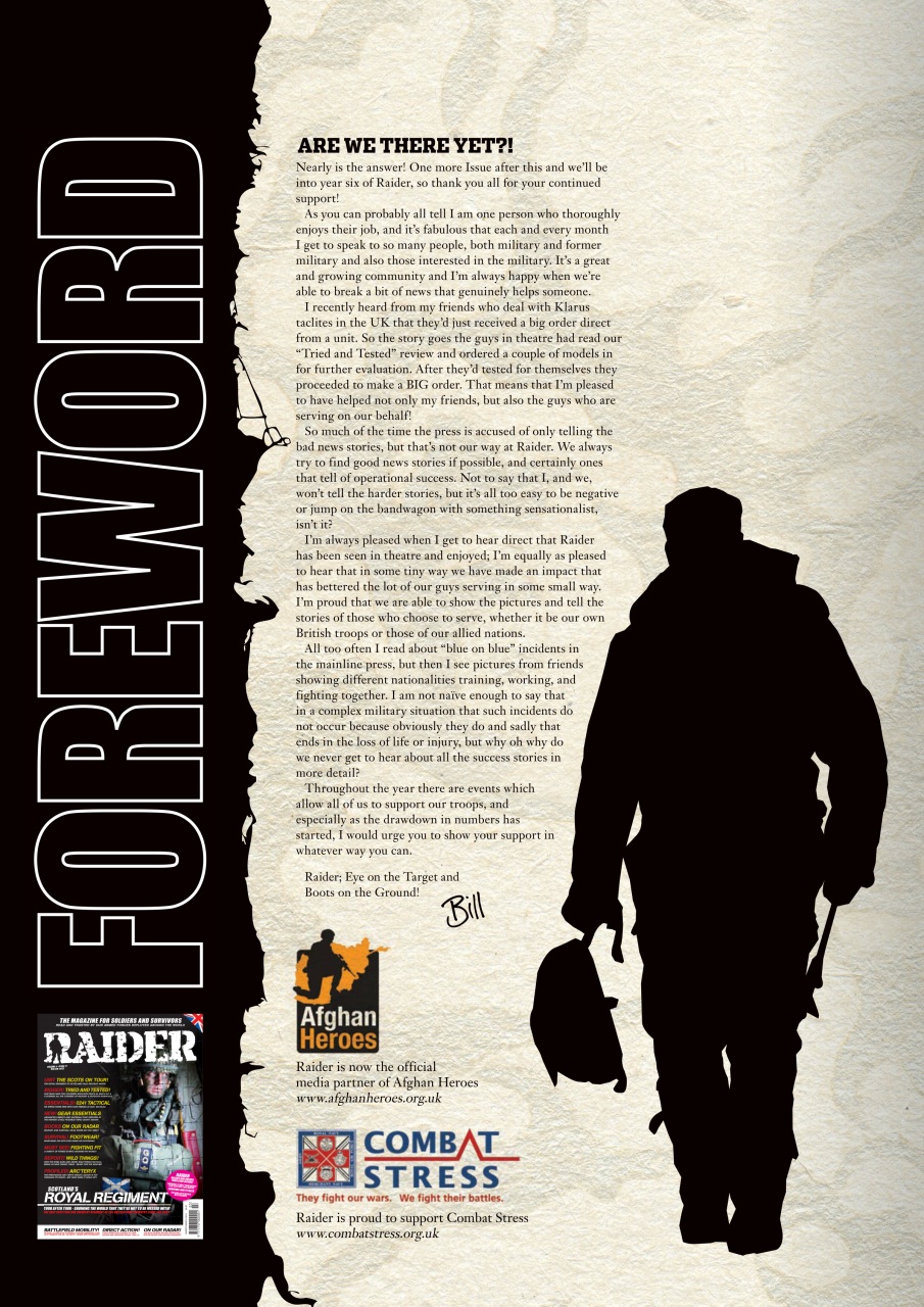 Raider Preview Pages