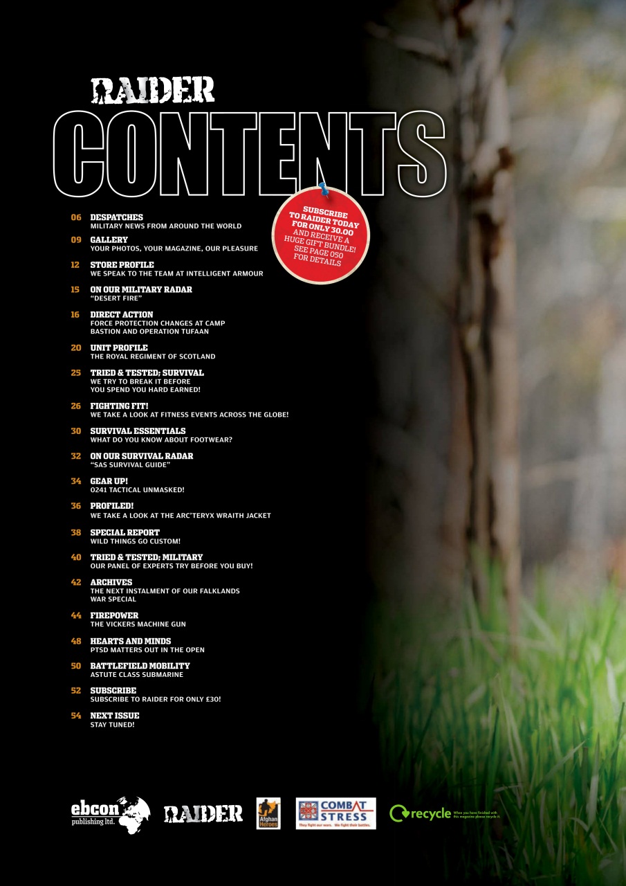 Raider Preview Pages