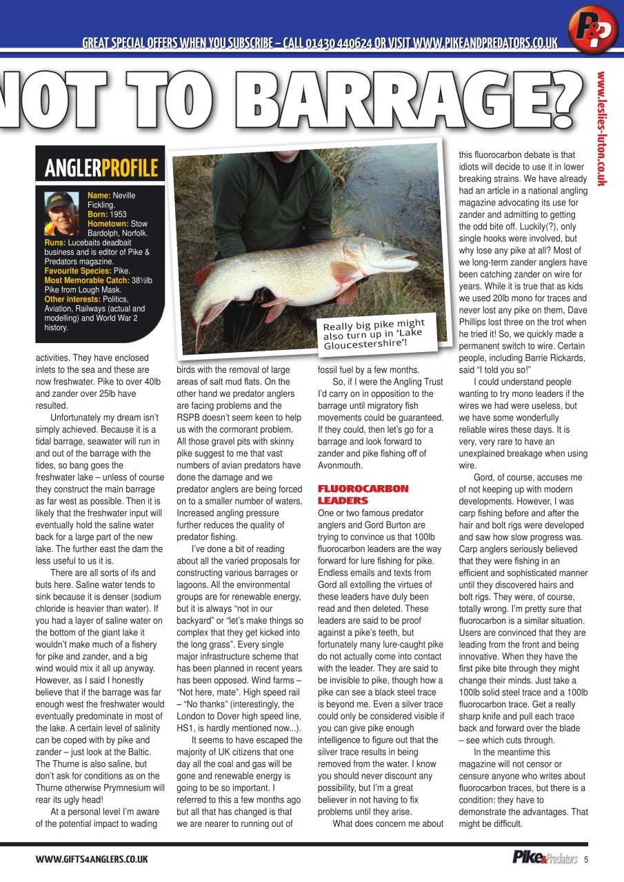 Pike & Predators Preview Pages