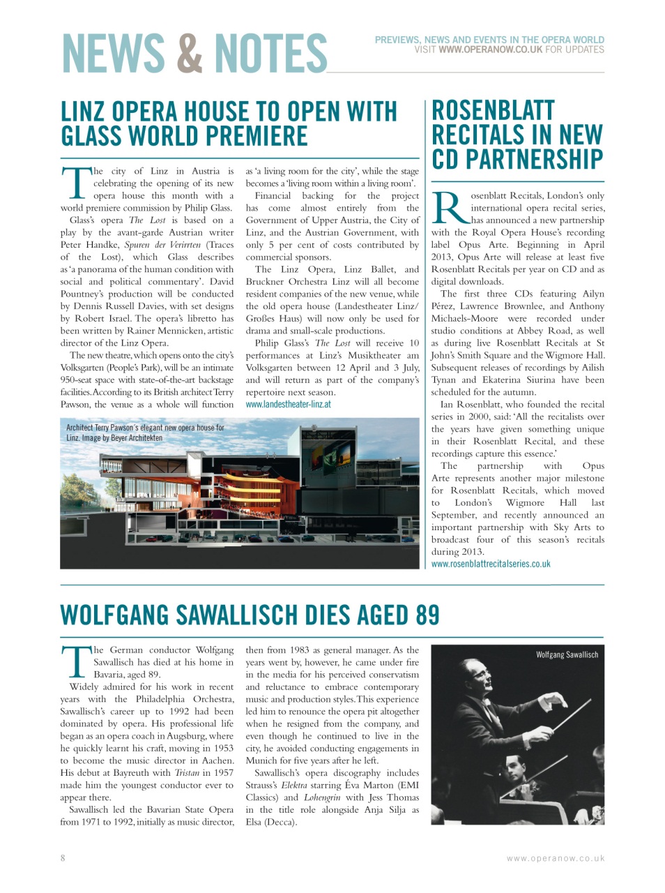 Opera Now Preview Pages