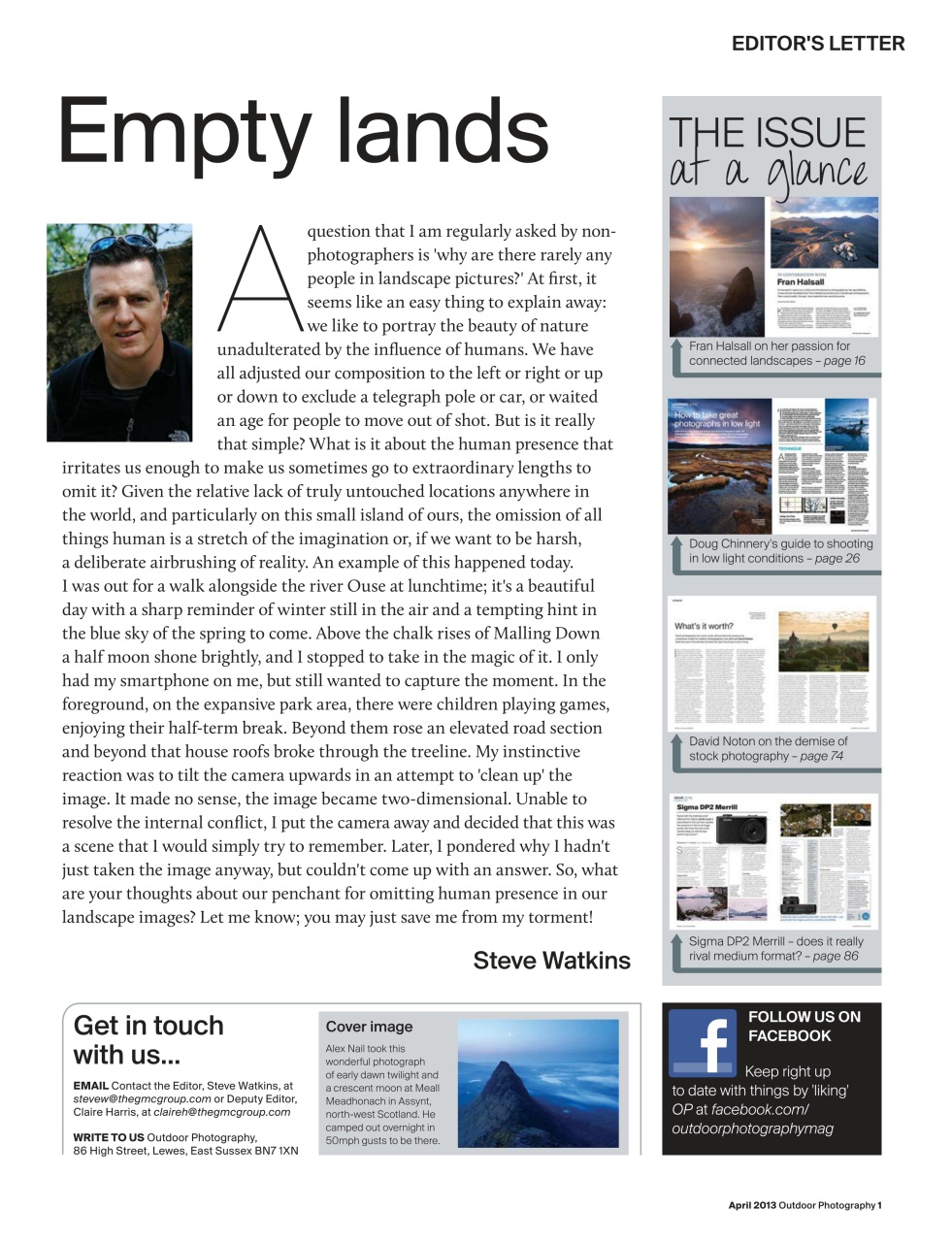 Outdoor Photography Preview Pages