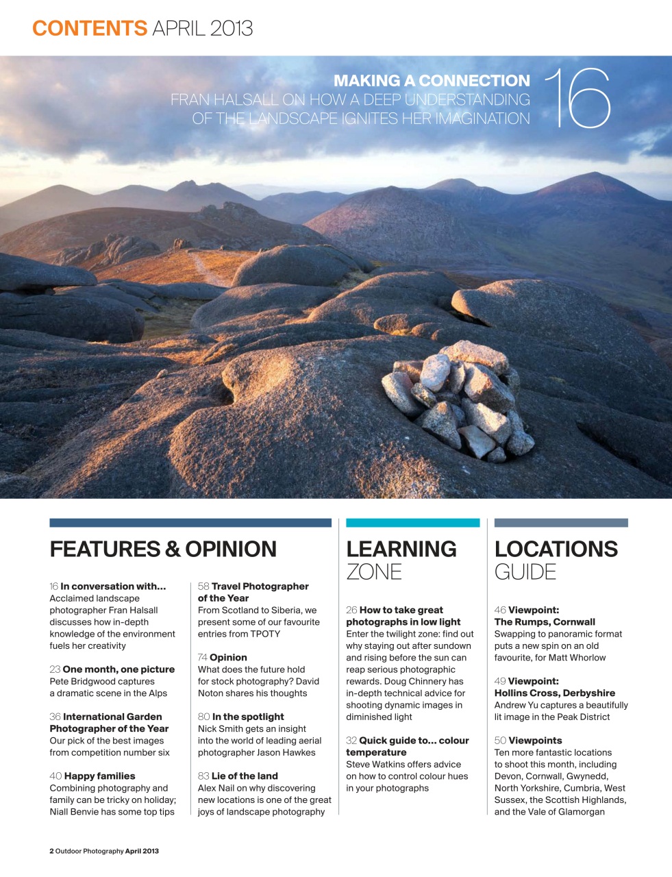 Outdoor Photography Preview Pages