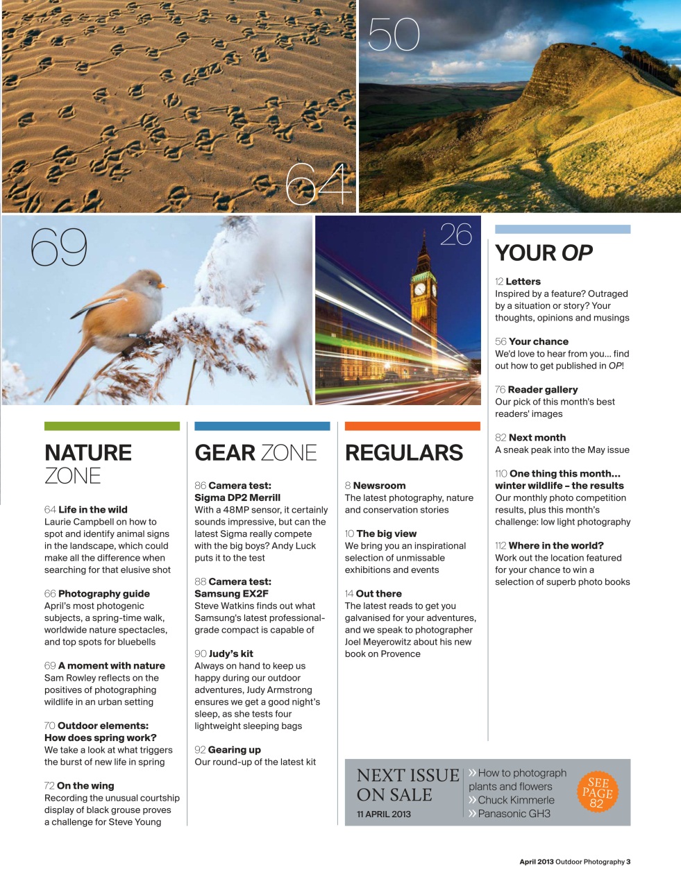 Outdoor Photography Preview Pages