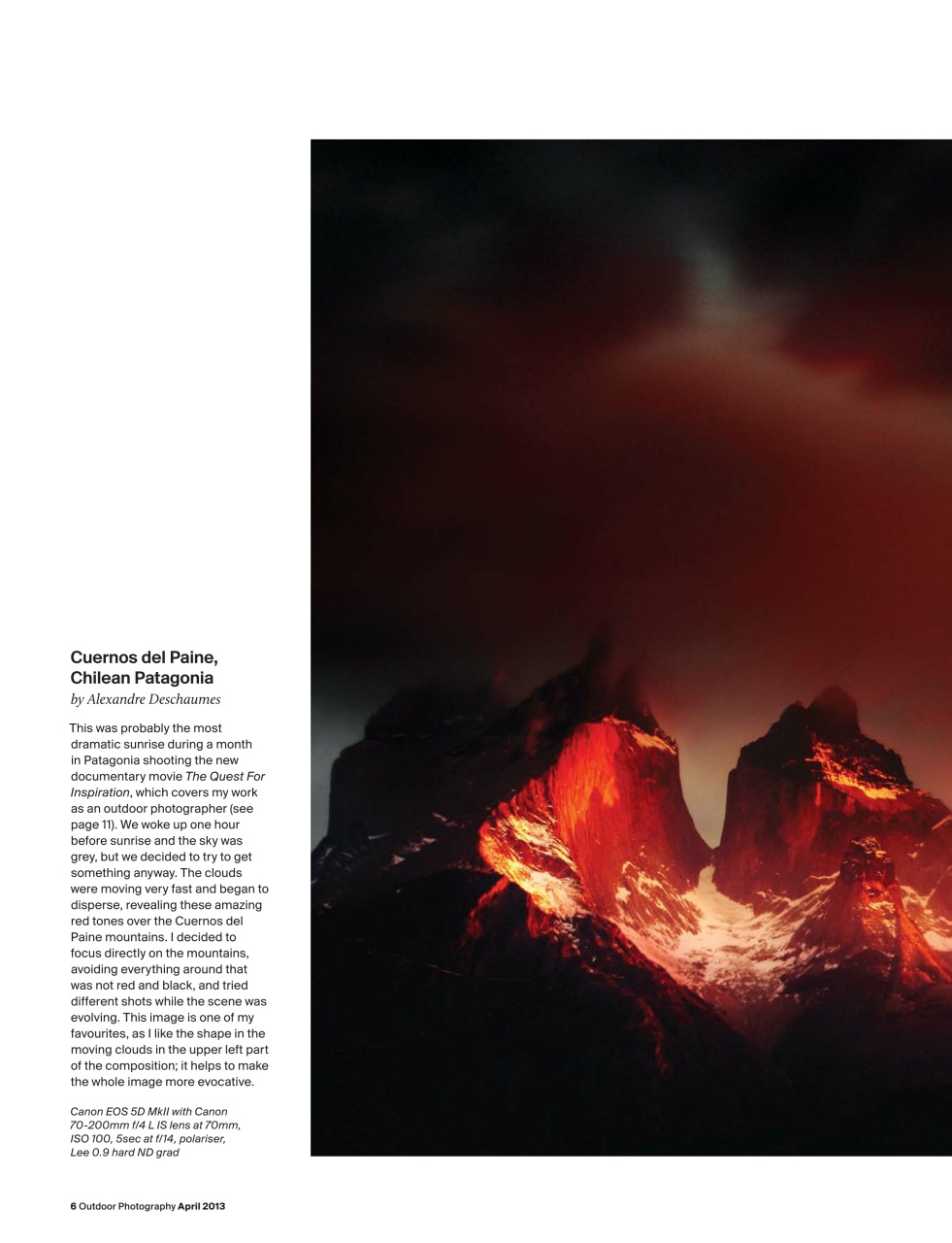 Outdoor Photography Preview Pages