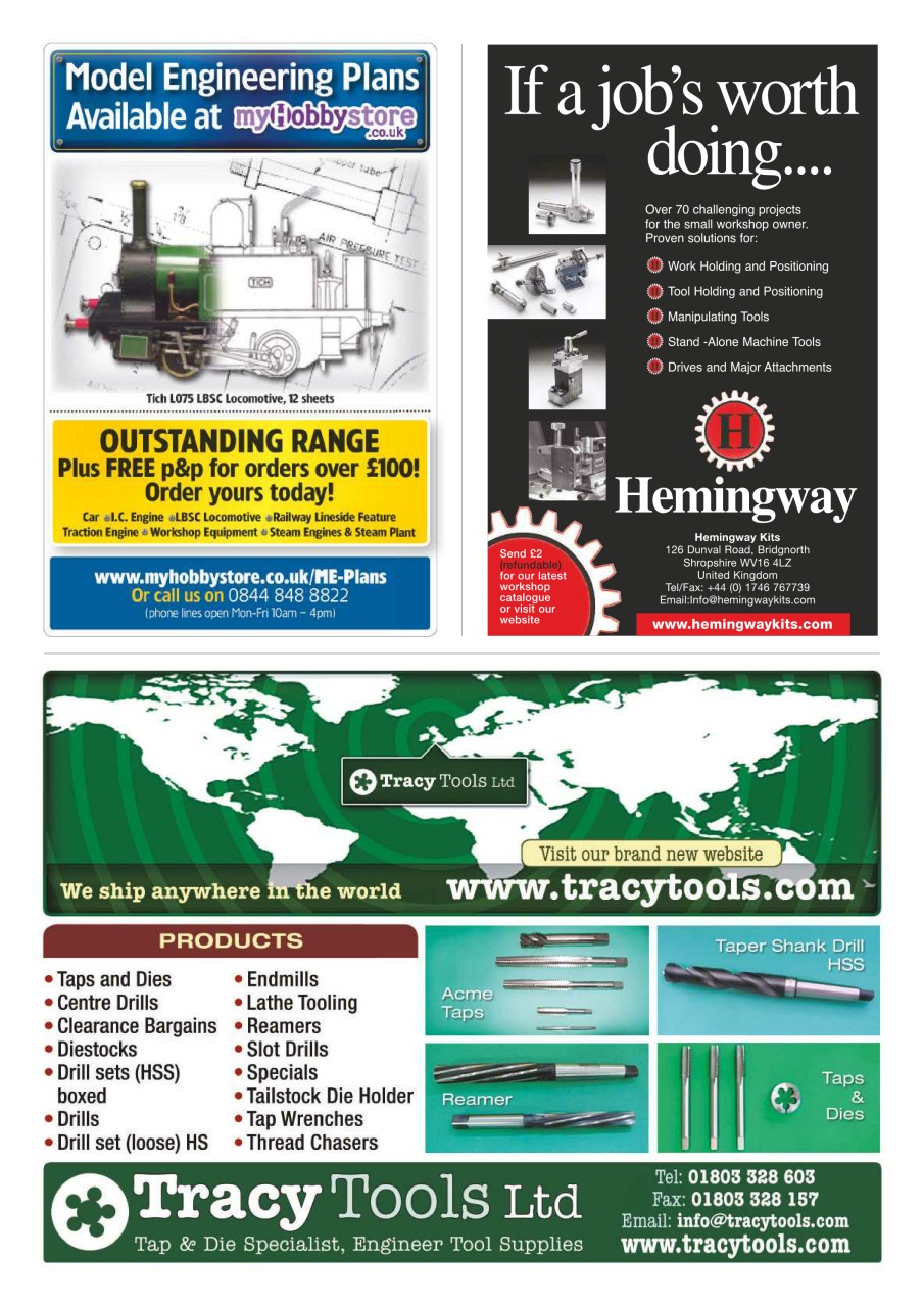 Model Engineer & Workshop Magazine Preview Pages