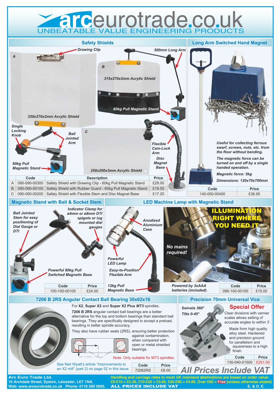 Model Engineer & Workshop Magazine Preview Pages