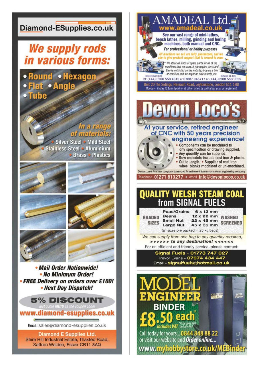 Model Engineer & Workshop Magazine Preview Pages