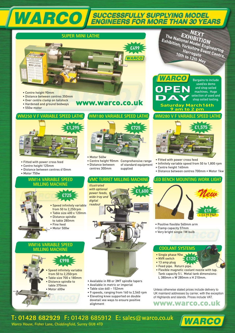 Model Engineer & Workshop Magazine Preview Pages