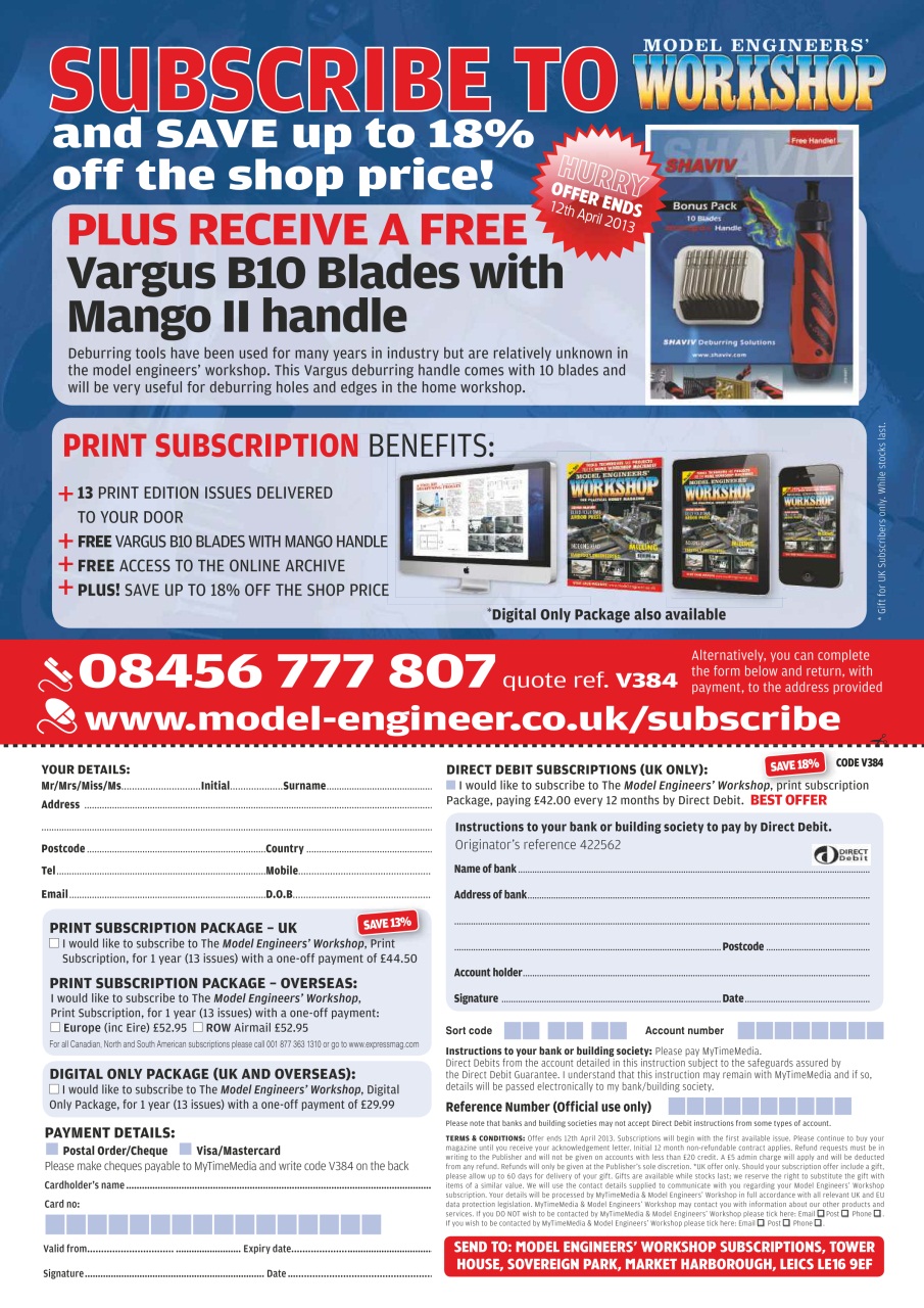 Model Engineer & Workshop Magazine Preview Pages