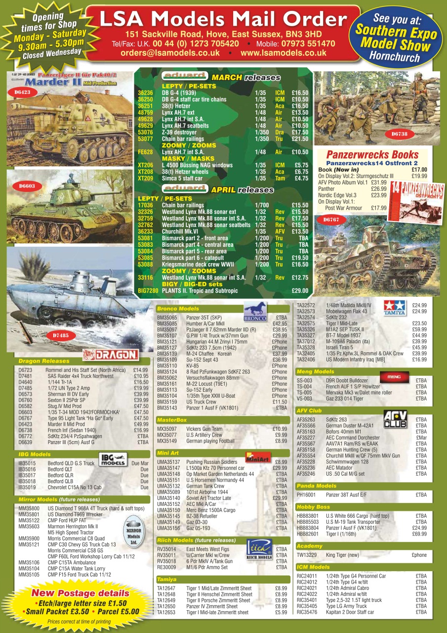 Military Modelling International Magazine Preview Pages