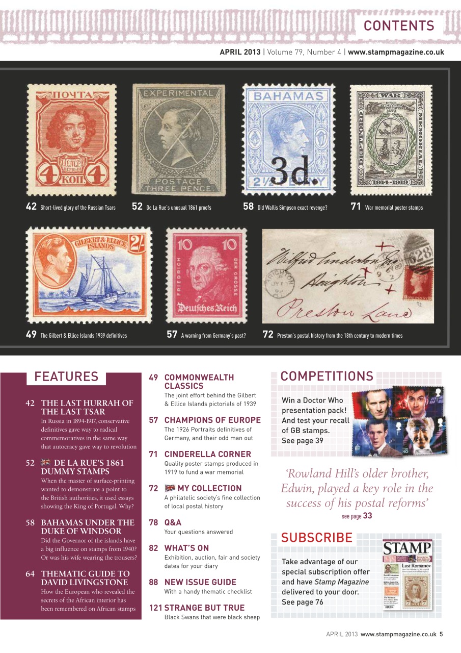 Stamp Magazine Preview Pages