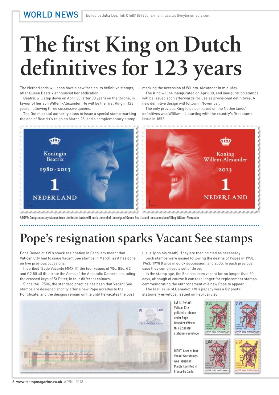 Stamp Magazine Preview Pages