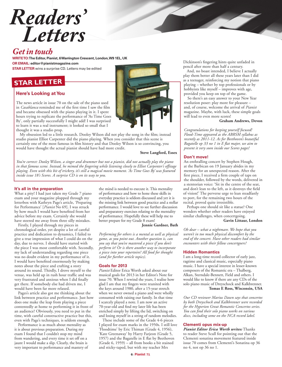 Pianist Preview Pages