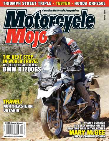 Motorcycle Mojo issue April 2013