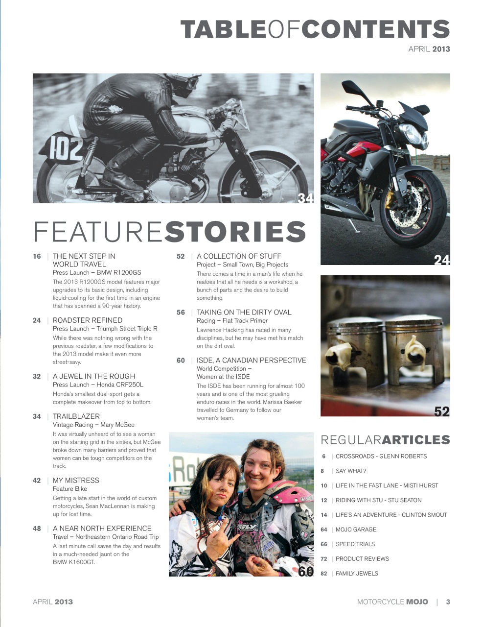 Motorcycle Mojo Preview Pages