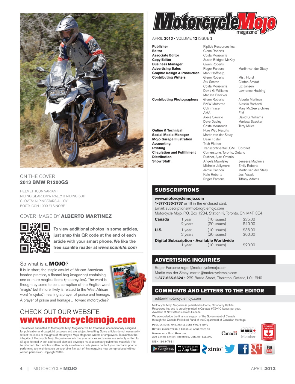 Motorcycle Mojo Preview Pages
