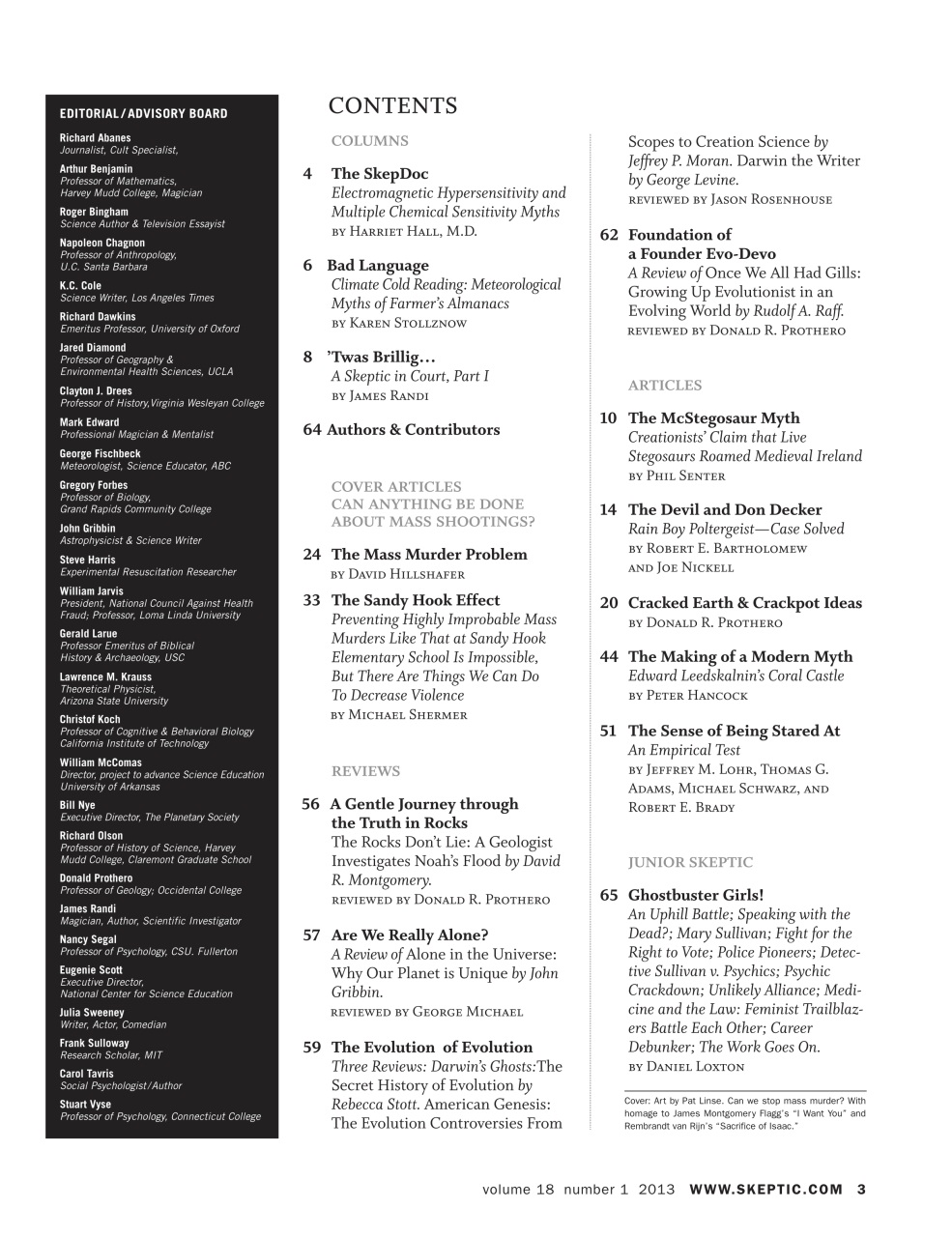 Skeptic Preview Pages