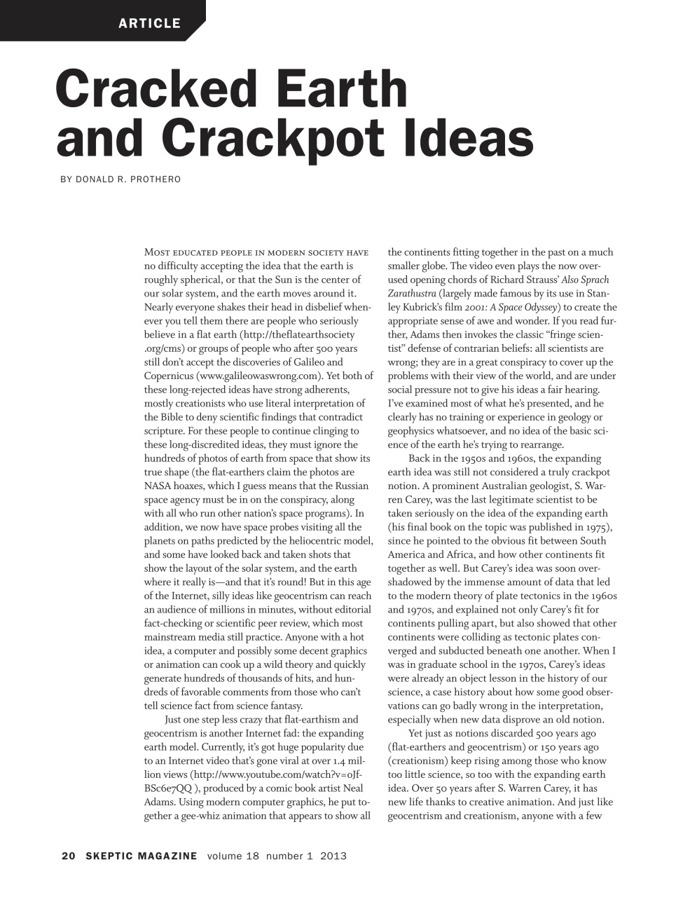 Skeptic Preview Pages