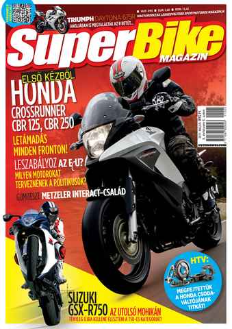 SuperBike Hungary issue May 2011