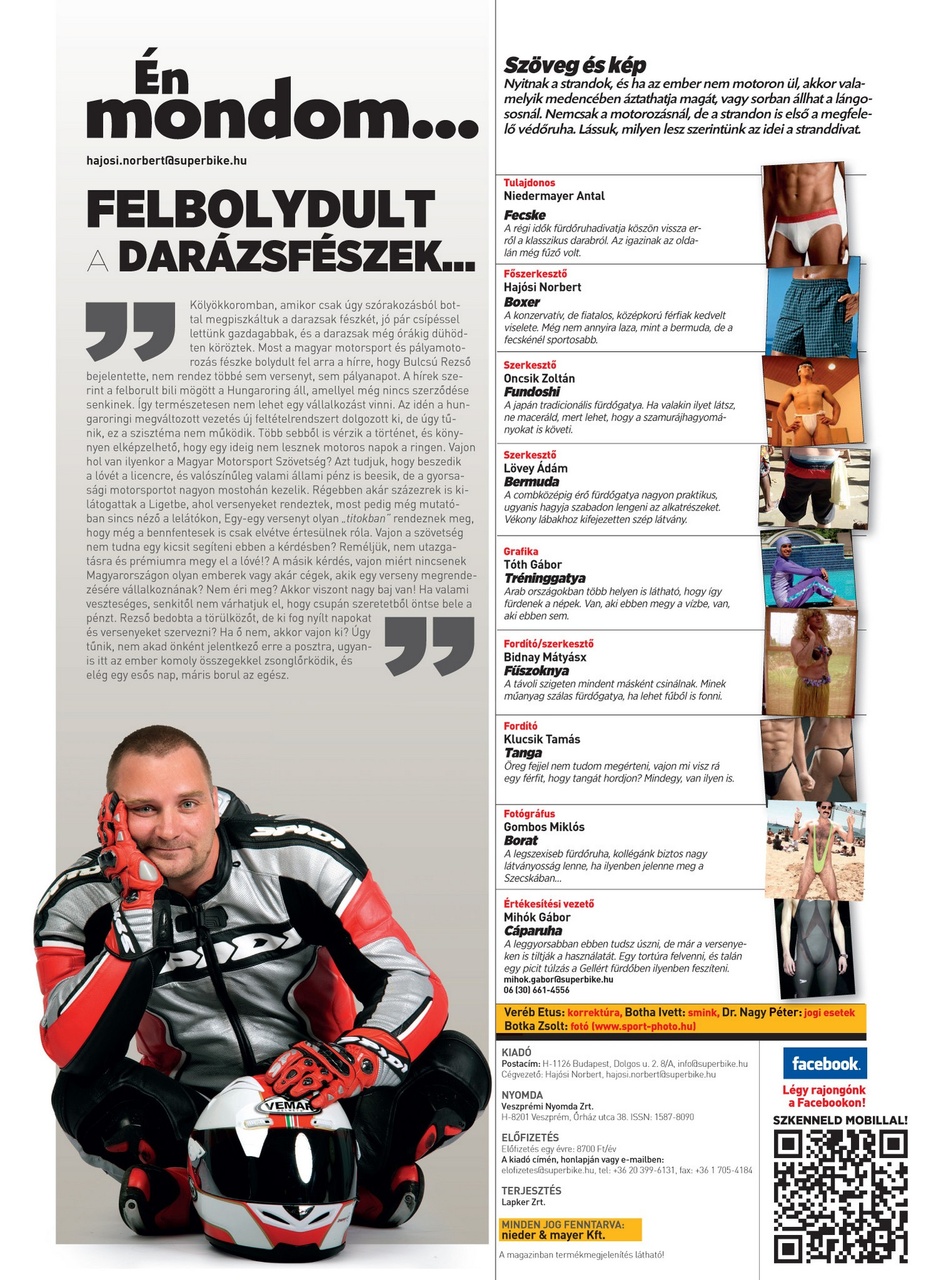 SuperBike Hungary Preview Pages