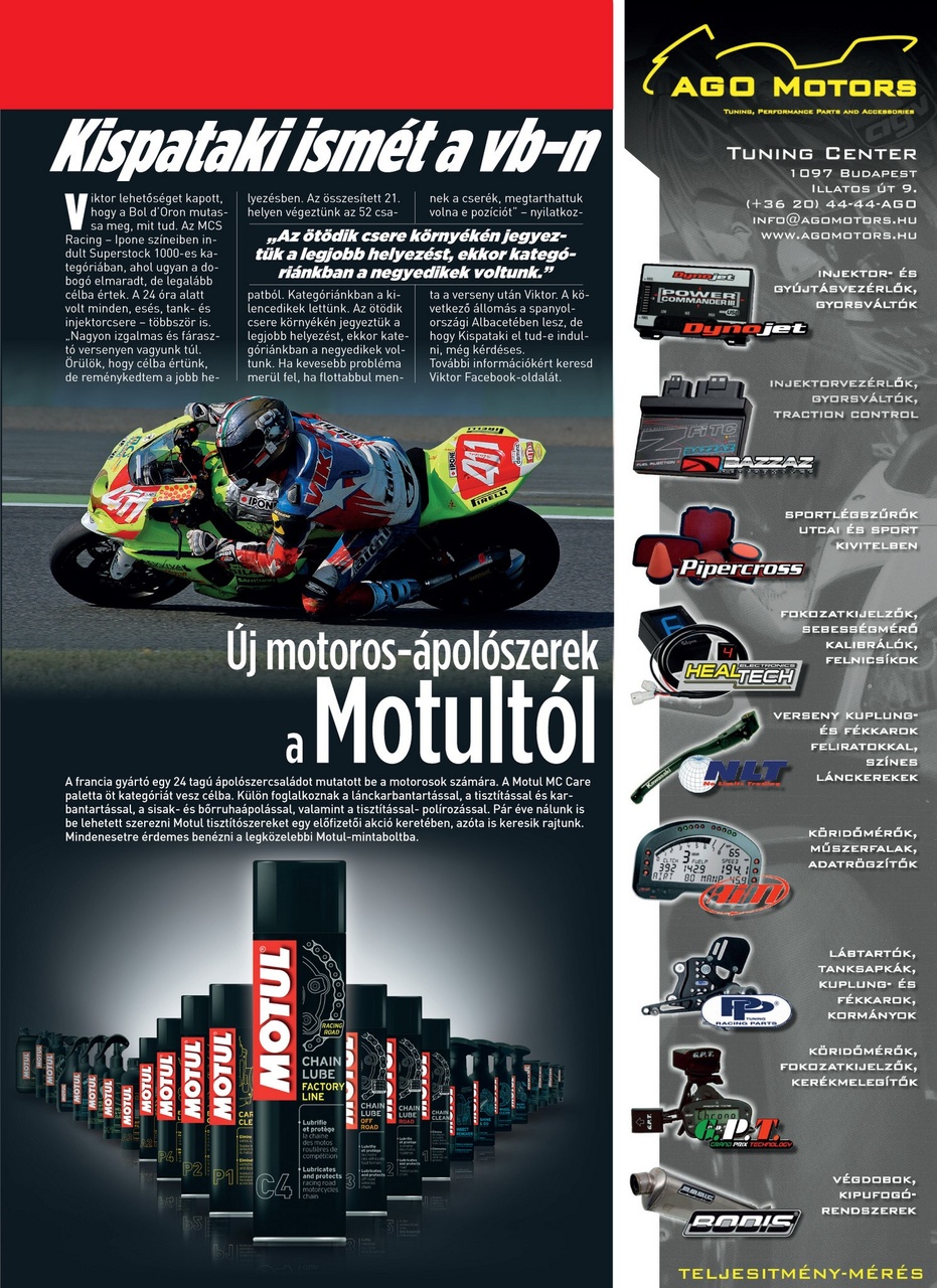 SuperBike Hungary Preview Pages