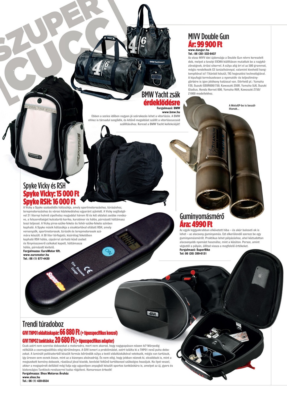 SuperBike Hungary Preview Pages