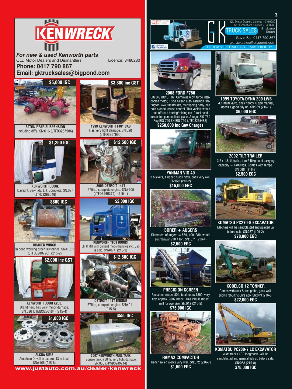 JUST TRUCKS Preview Pages