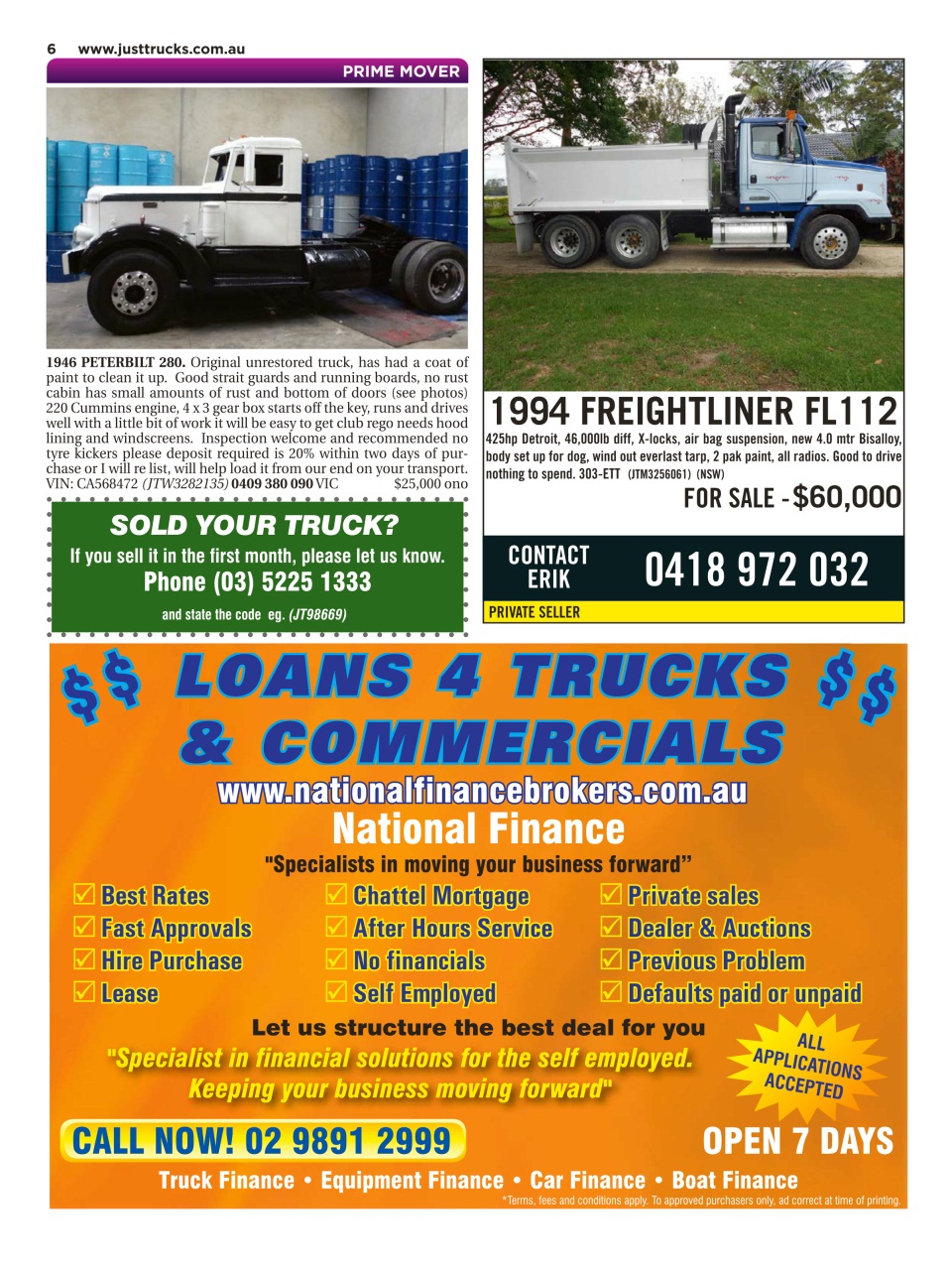 JUST TRUCKS Preview Pages