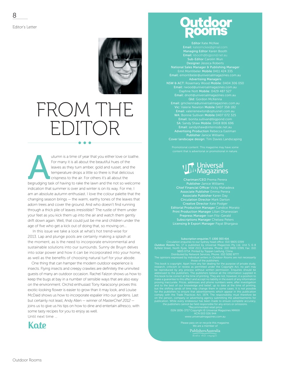 Outdoor Living Preview Pages