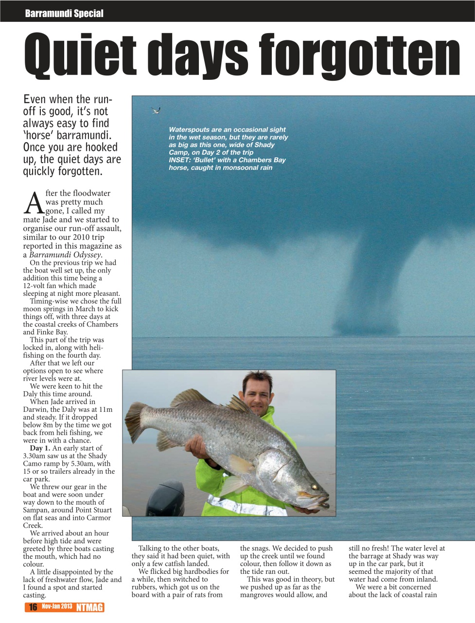 North Australian Fishing and Outdoors Magazine Preview Pages