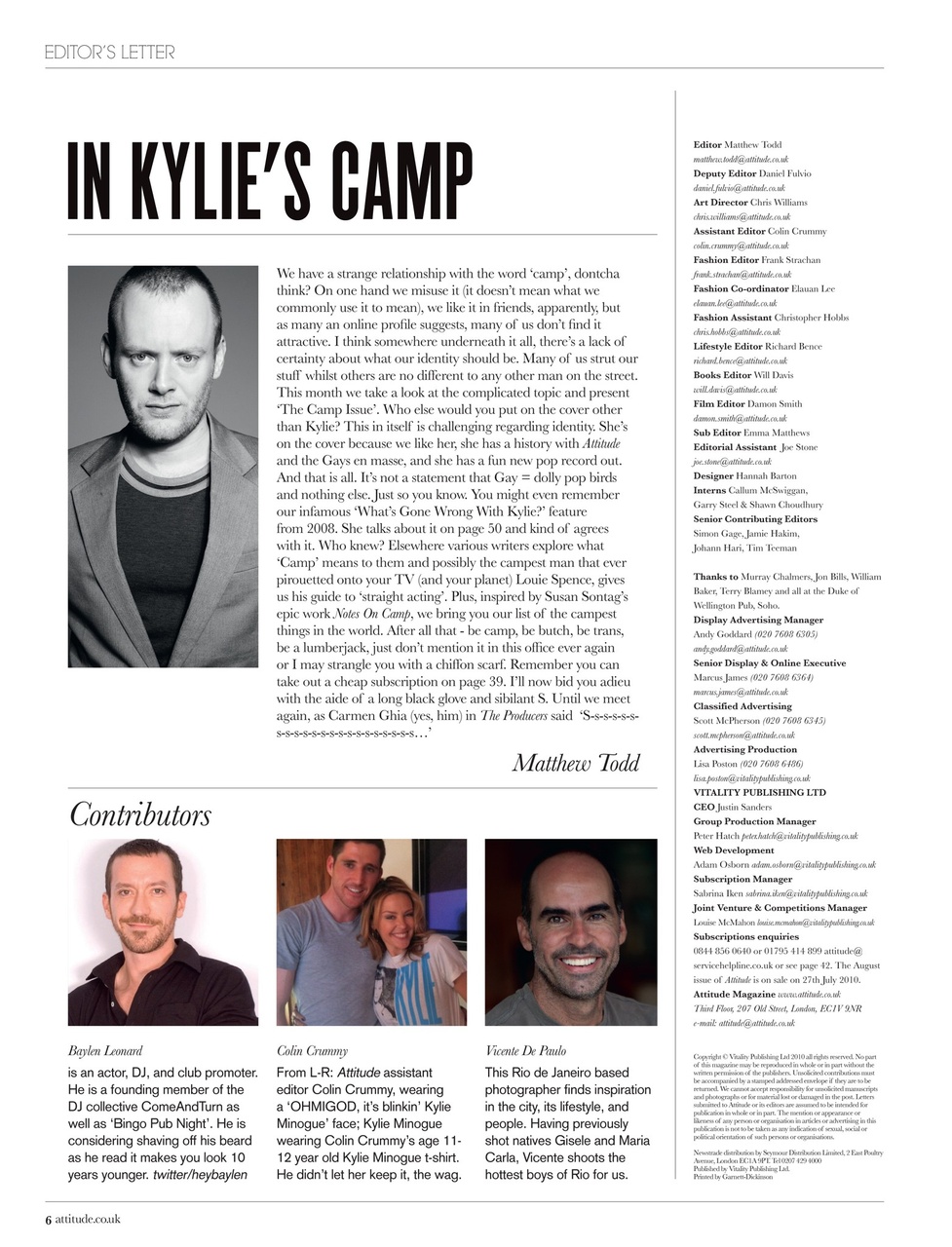 Attitude Preview Pages