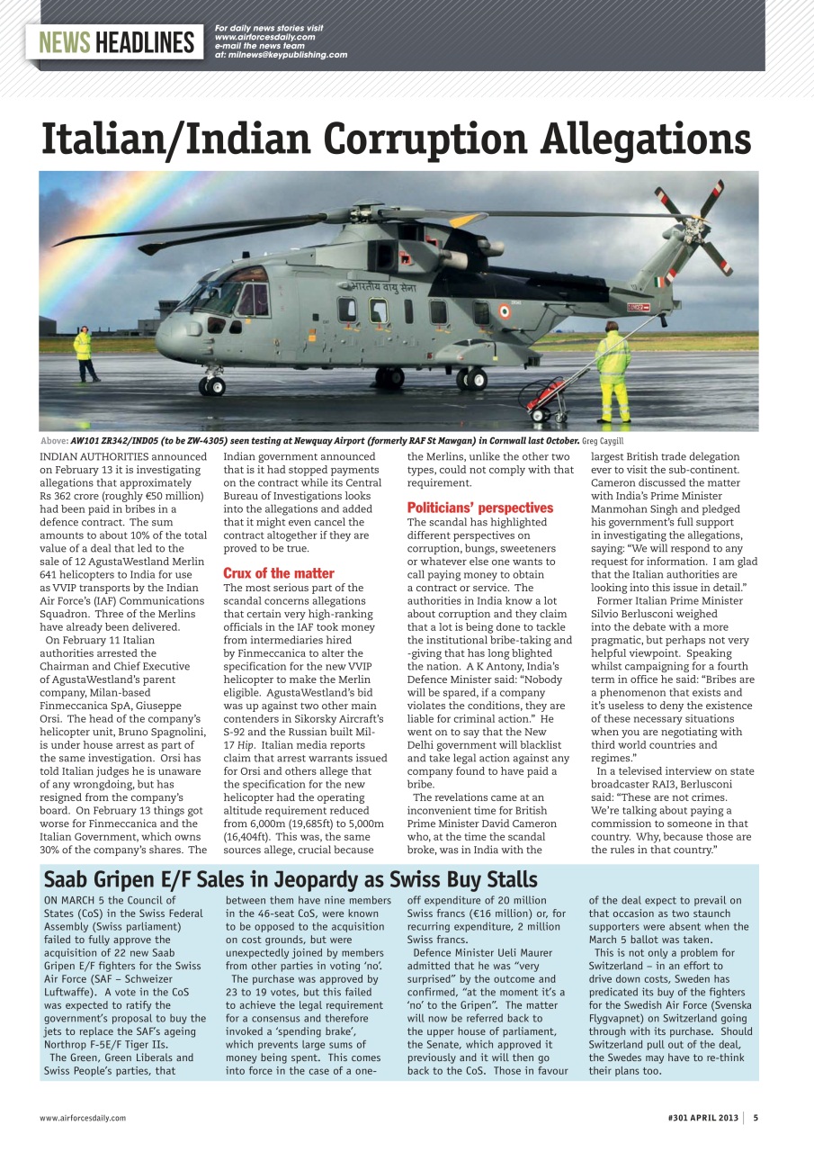 AirForces Monthly Preview Pages