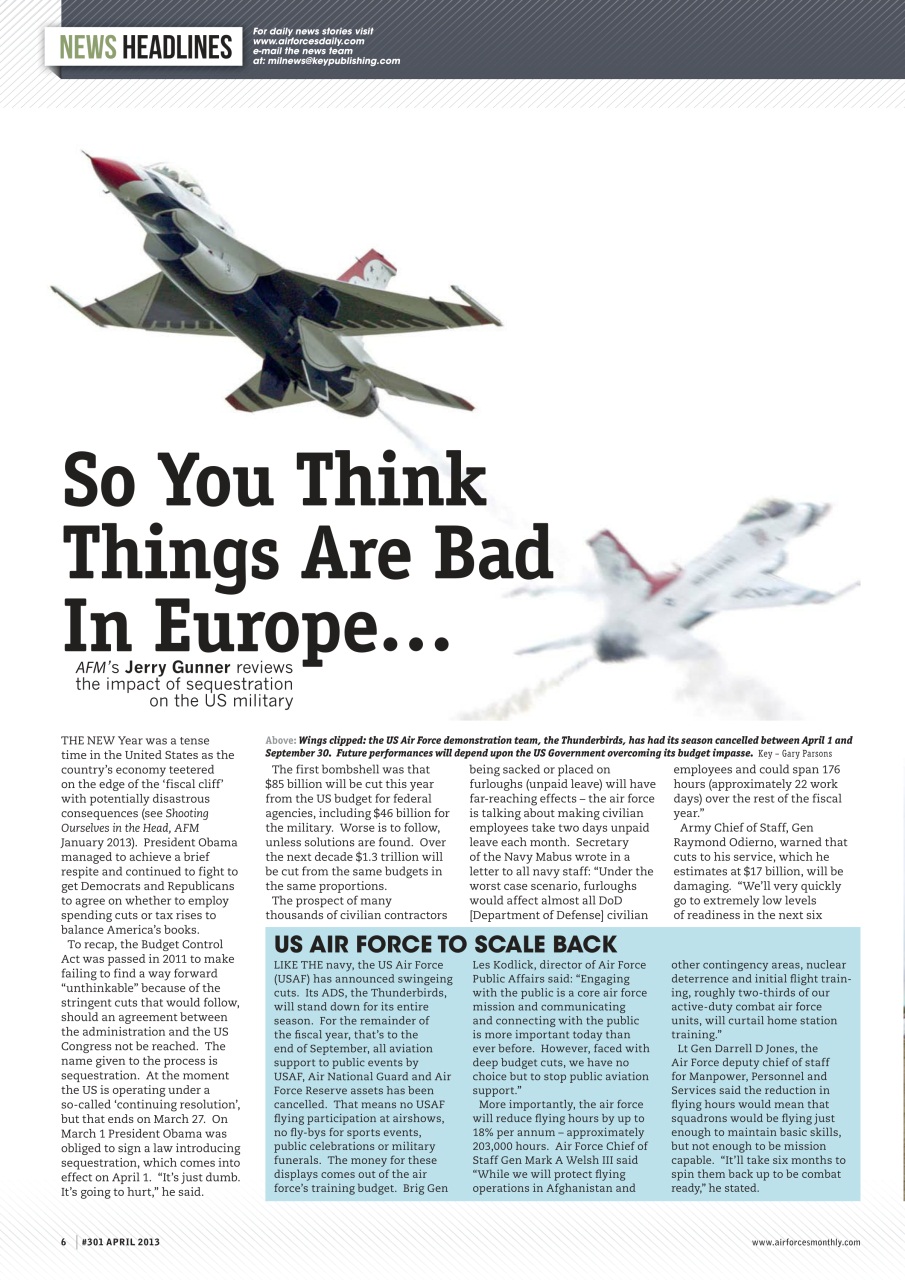 AirForces Monthly Preview Pages