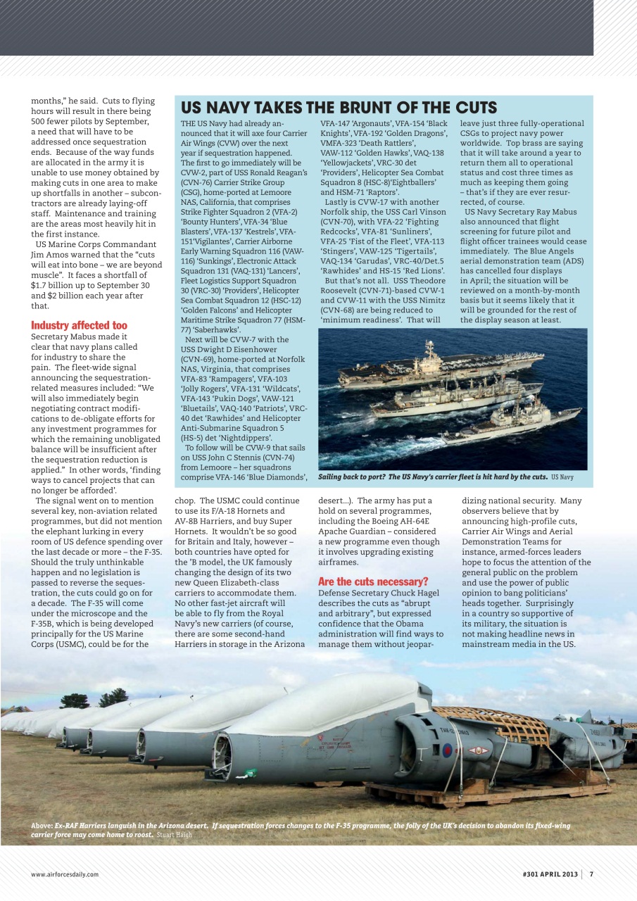AirForces Monthly Preview Pages