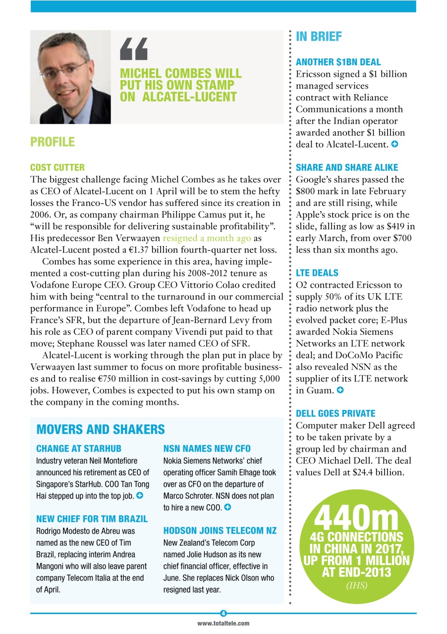 Total Telecom Preview Pages