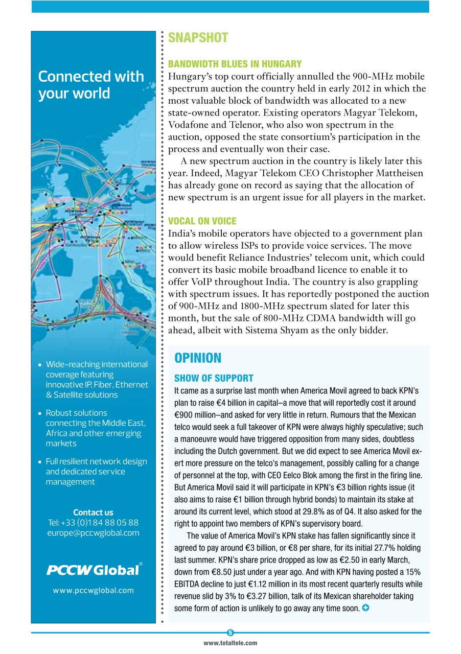 Total Telecom Preview Pages