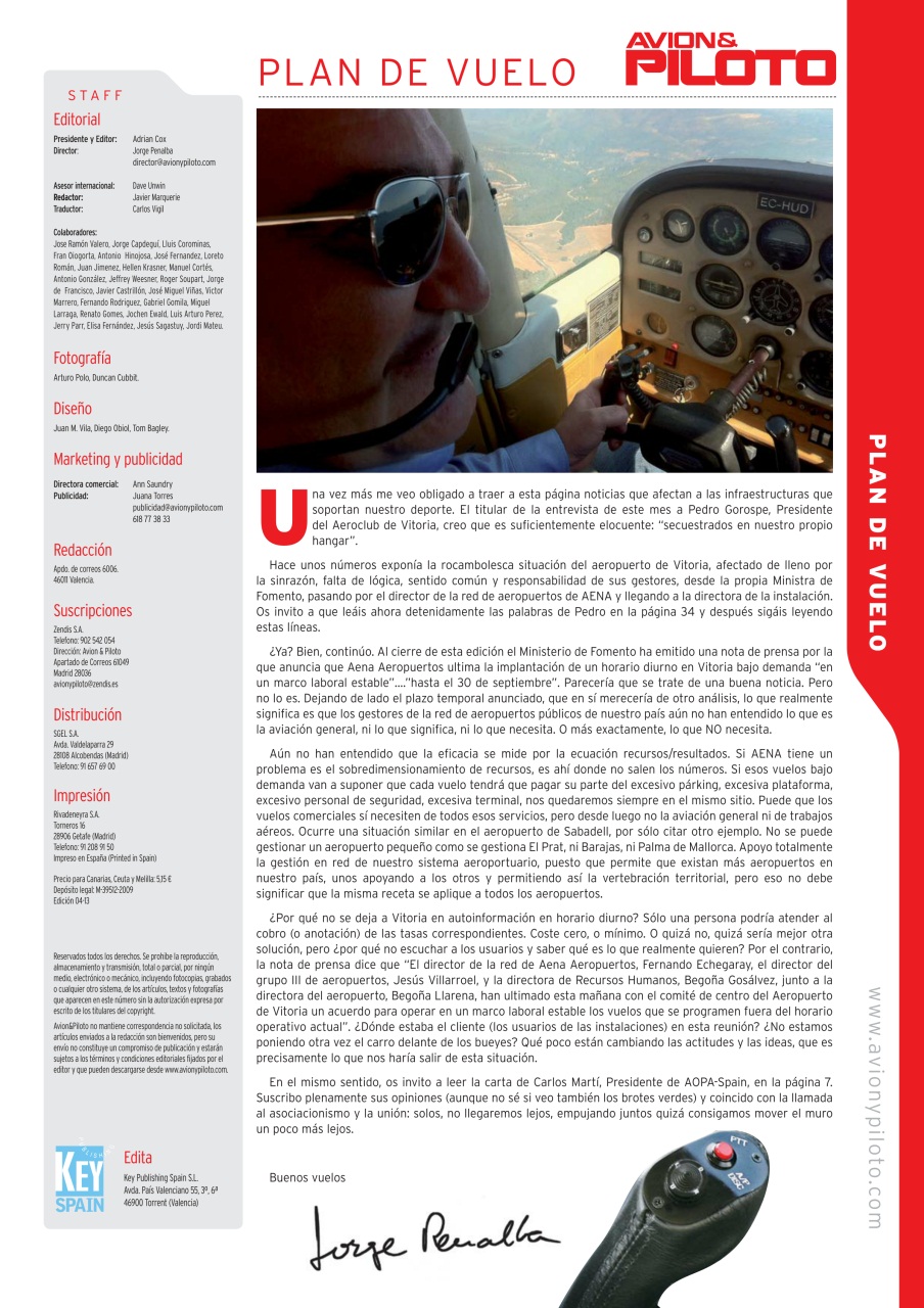Revista Avion & Piloto Preview Pages