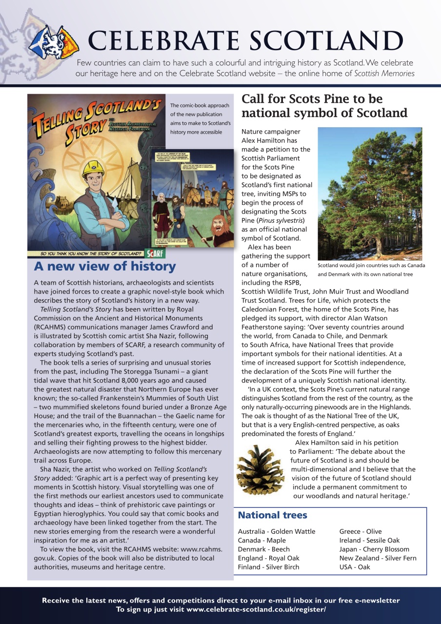 Scottish Memories Preview Pages