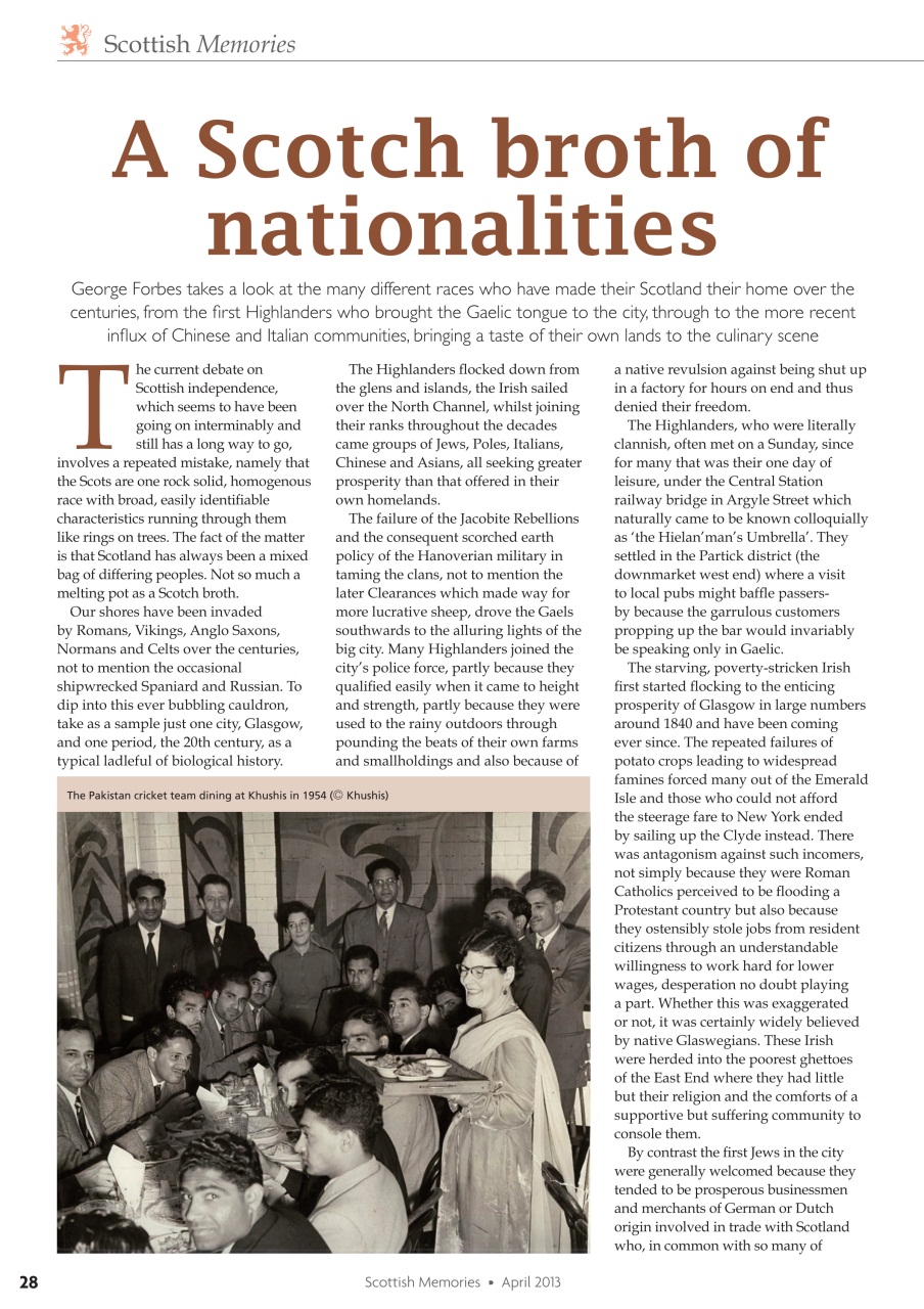 Scottish Memories Preview Pages