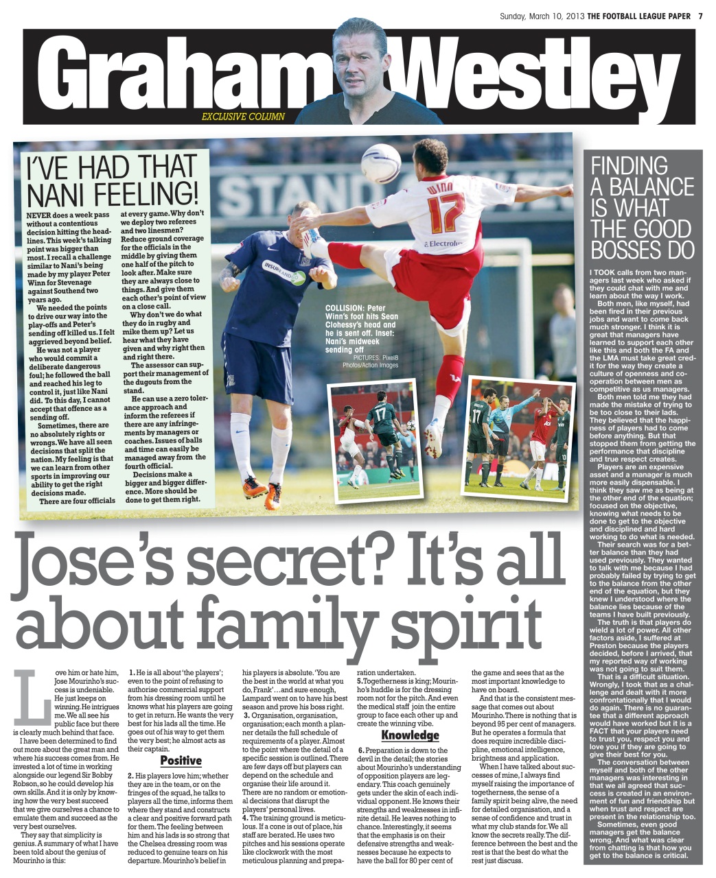 The Football League Paper Preview Pages