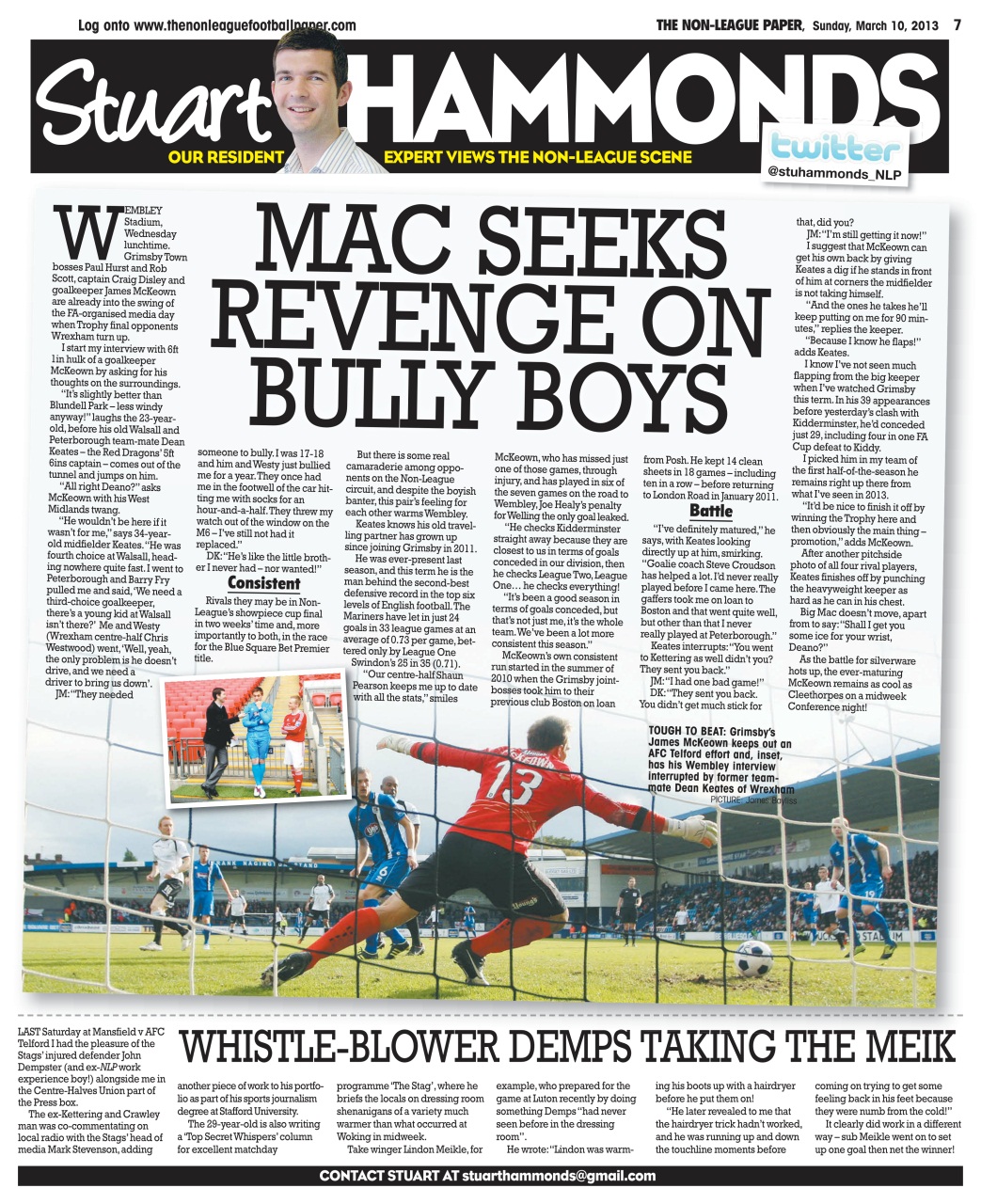 The Non-League Football Paper Preview Pages